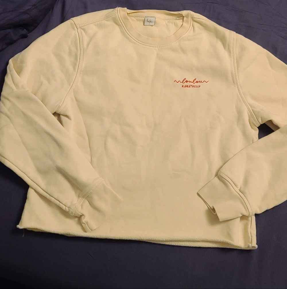 Loulou Ramatuelle Long Sleeve Sweatshirt